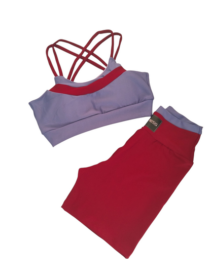 CONJUNTO SHORT+TOP, EM SUPLEX